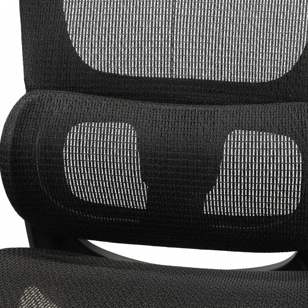 Aerovith Ergonomic Mesh Office Chair Adjustable Headrest 55 Degree Tilt Neck Support