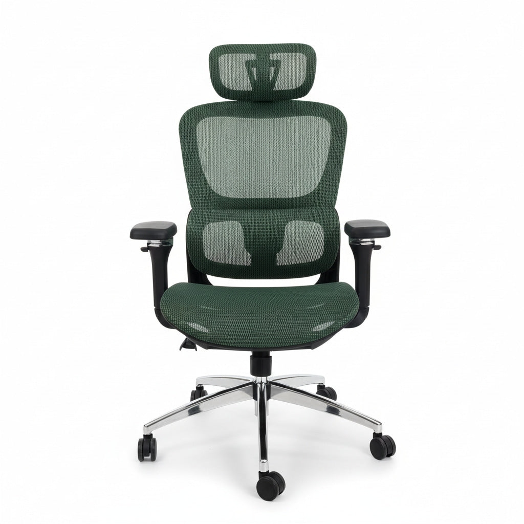 Ergonomic Mesh Office Chair Custom Color High-Resilience Foam Seat Professional Workspace
