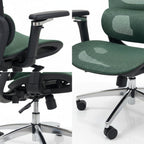 Aerovith Ergonomic Mesh Office Chair High-Strength Metal 5-Star Base PU Casters