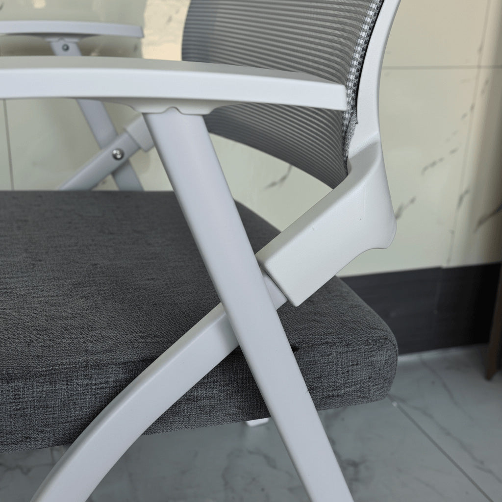 Aerovith Folding Conference Chair with Rolling Casters