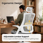 Adjustable lumbar support ergonomic design